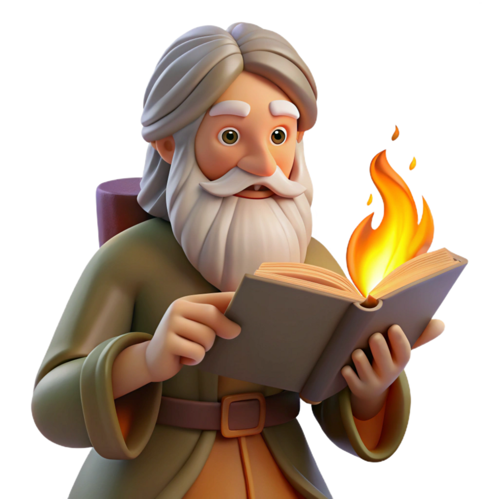 serene vintage A Wise Old Centaur with a Long White premium png