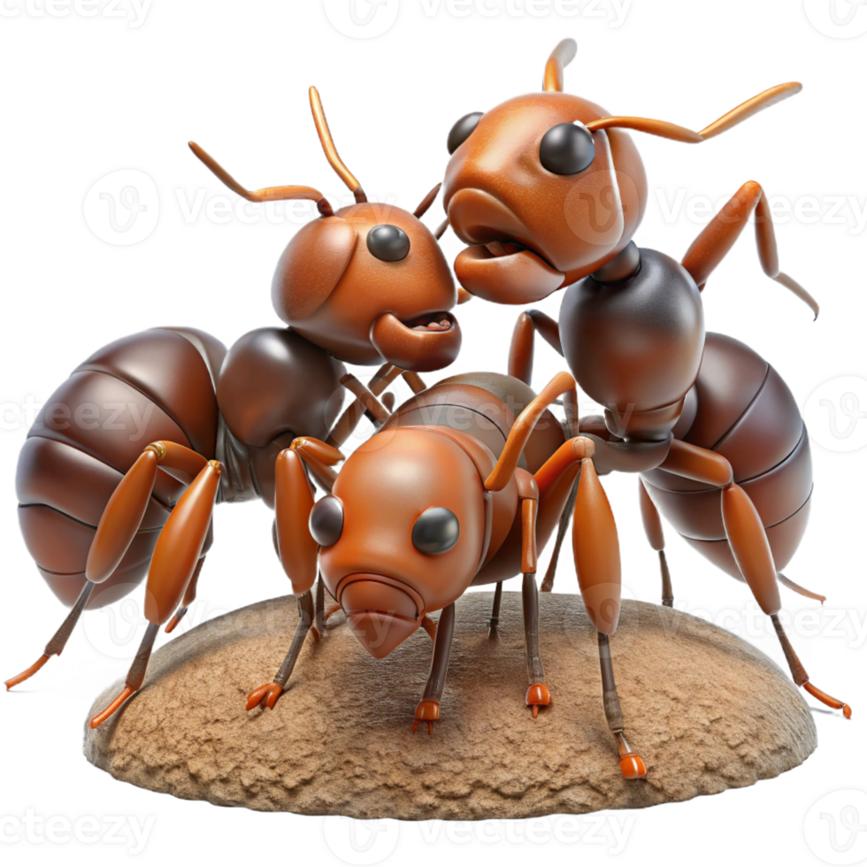 stunning minimalist A Colony of Ants Working Together to Carry high quality png