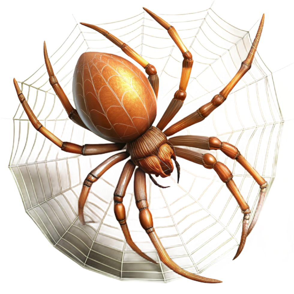 wonderful modern A Spider Spinning Its Web in the Morning authentic png