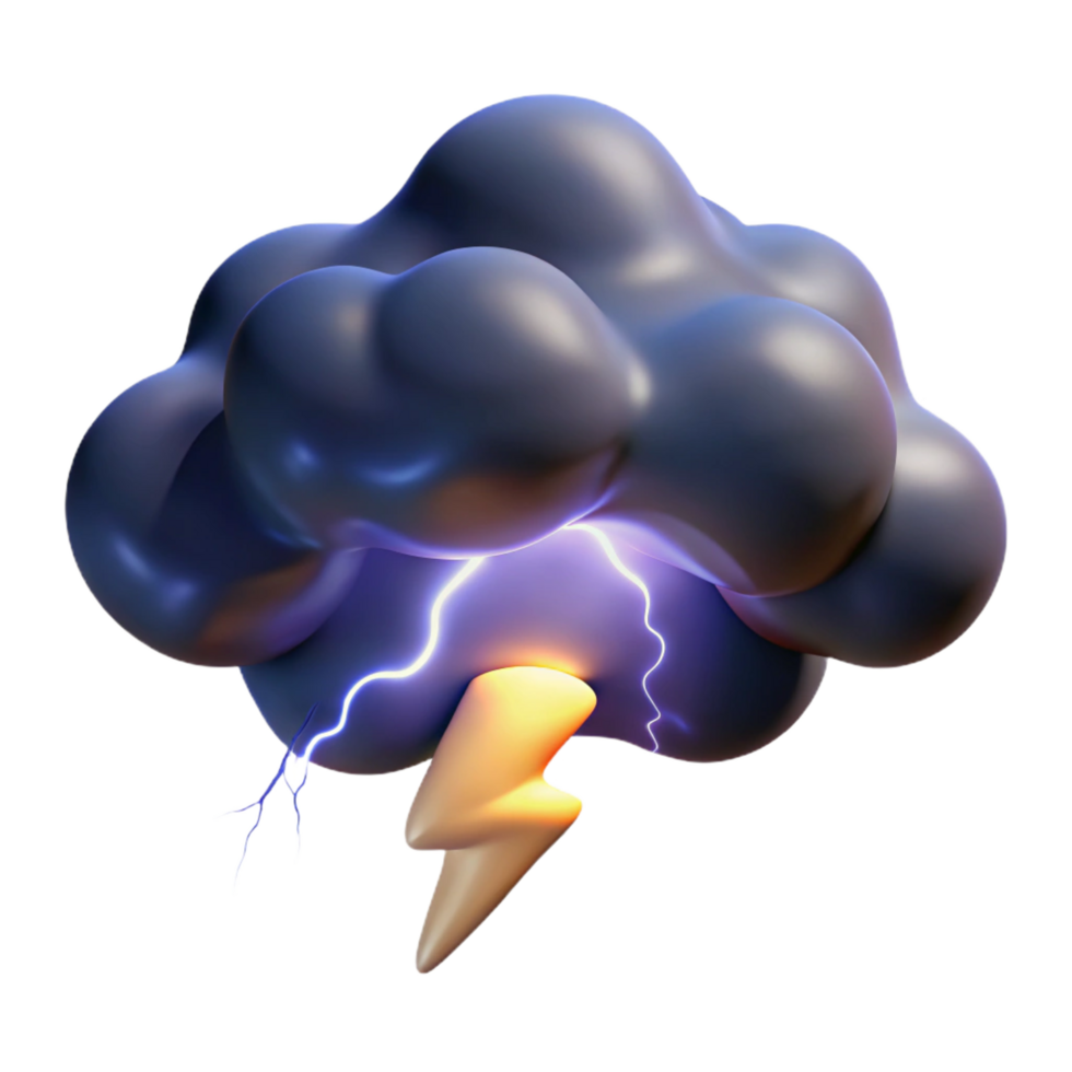 beautiful rustic A Lightning Strike Illuminating a Dark professional png