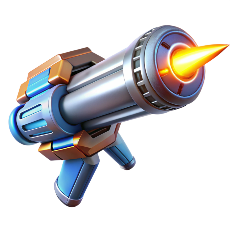 magnificent artistic A Futuristic Weapon Firing a Beam of 4K png