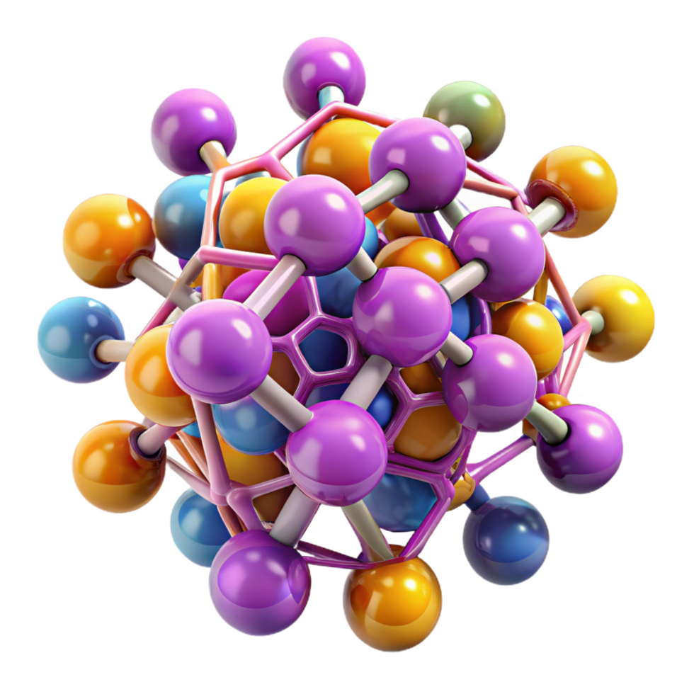 impressive traditional A Swarm of Nanobots Assembling a Complex detailed png