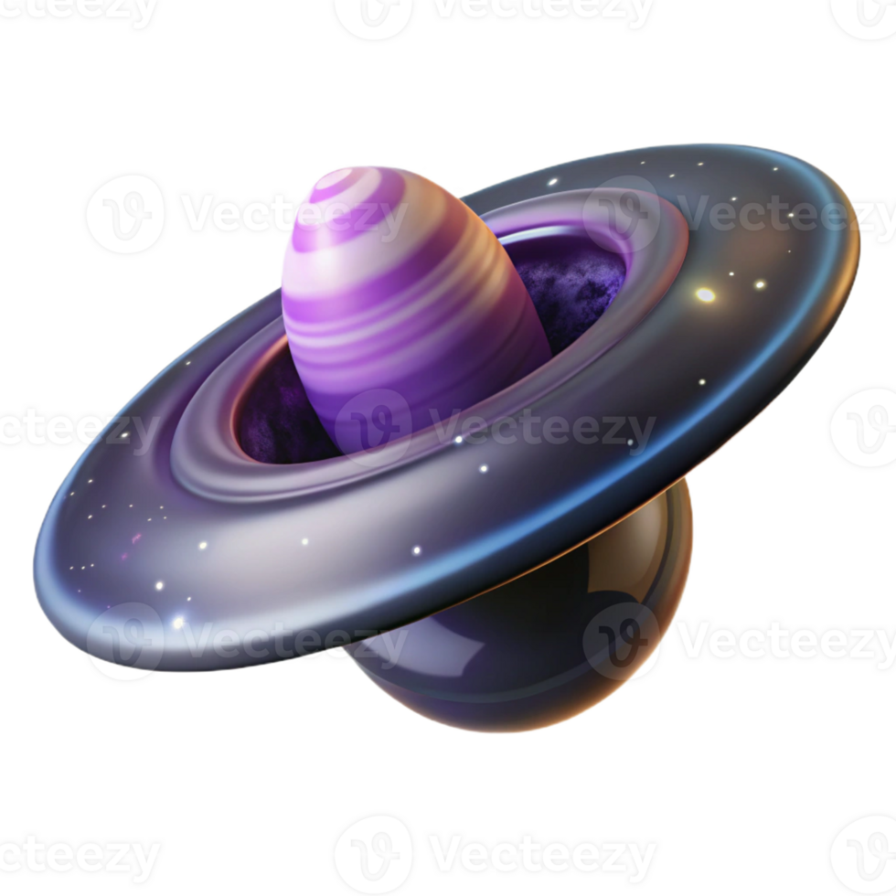 vibrant rustic A Spaceship Entering a Black Hole 4K png