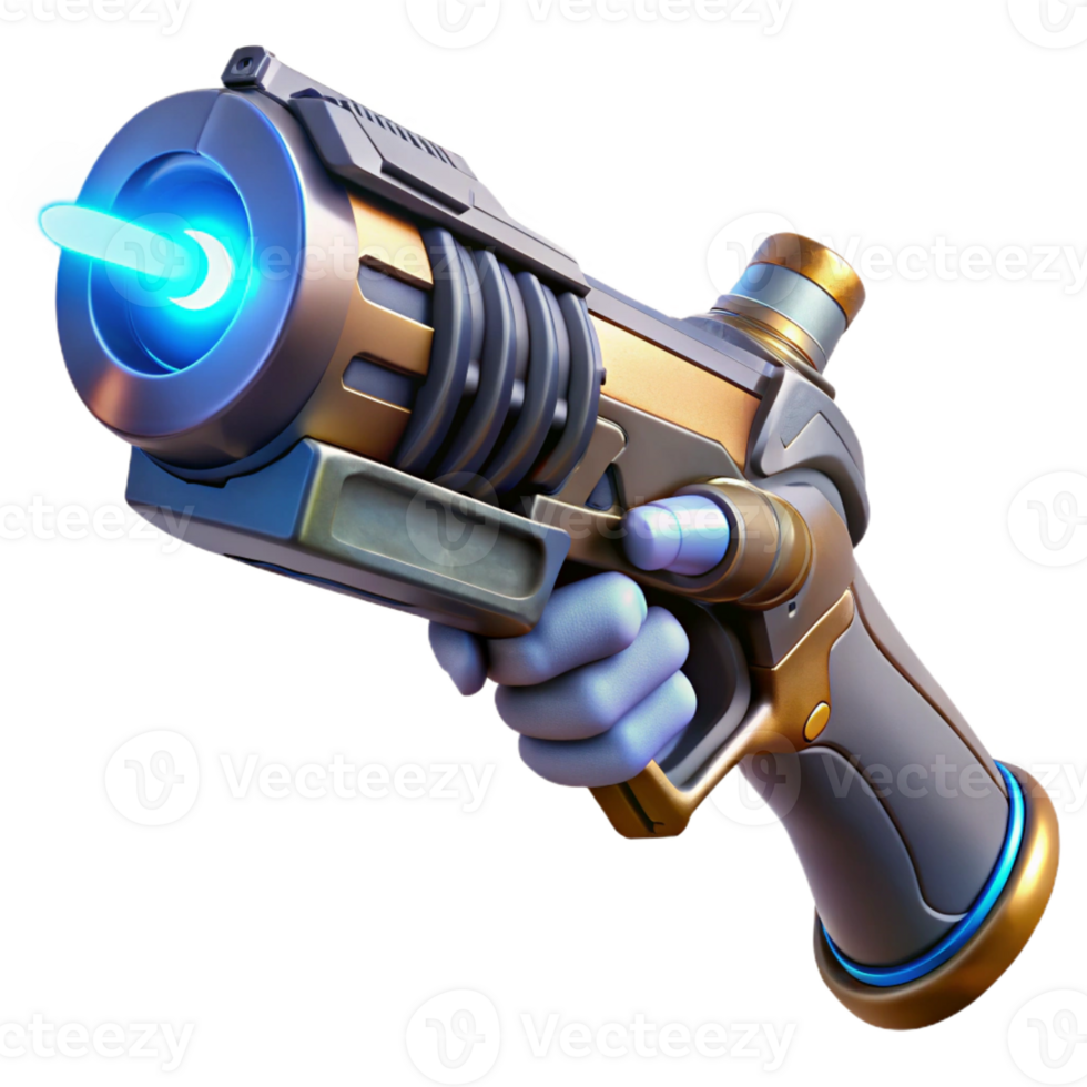 vibrant rustic A Futuristic Weapon Pulsating with genuine png
