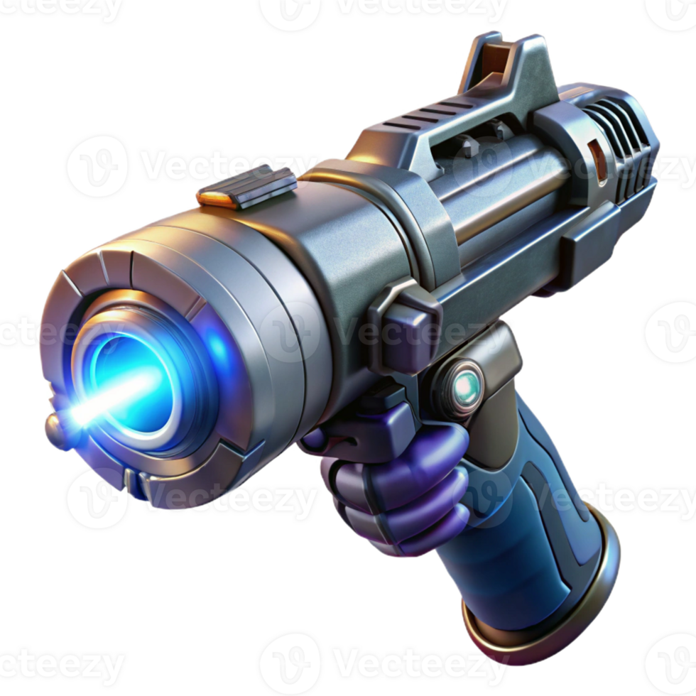 dramatic contemporary A Futuristic Weapon Pulsating with authentic png