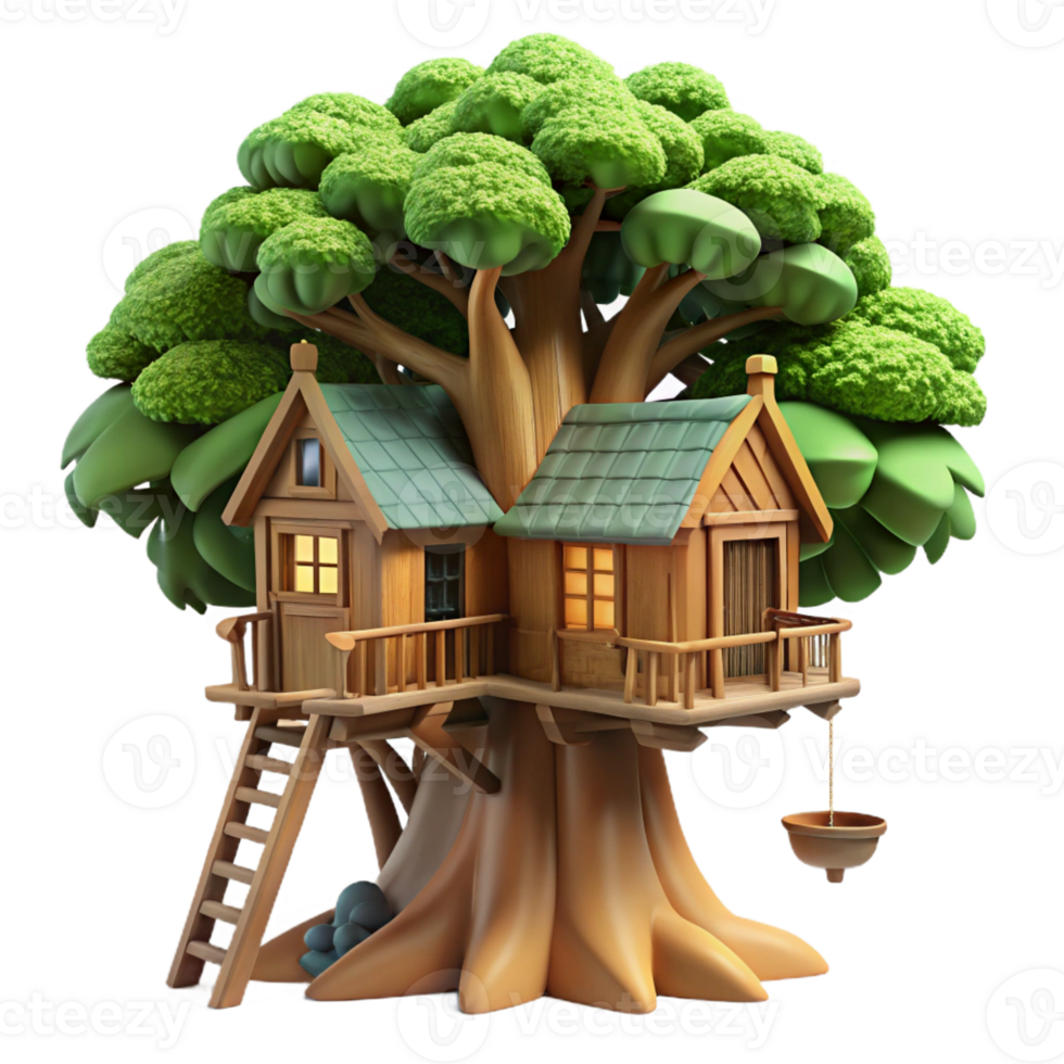 extraordinary modern An Intricate Treehouse Built Into a Giant original png