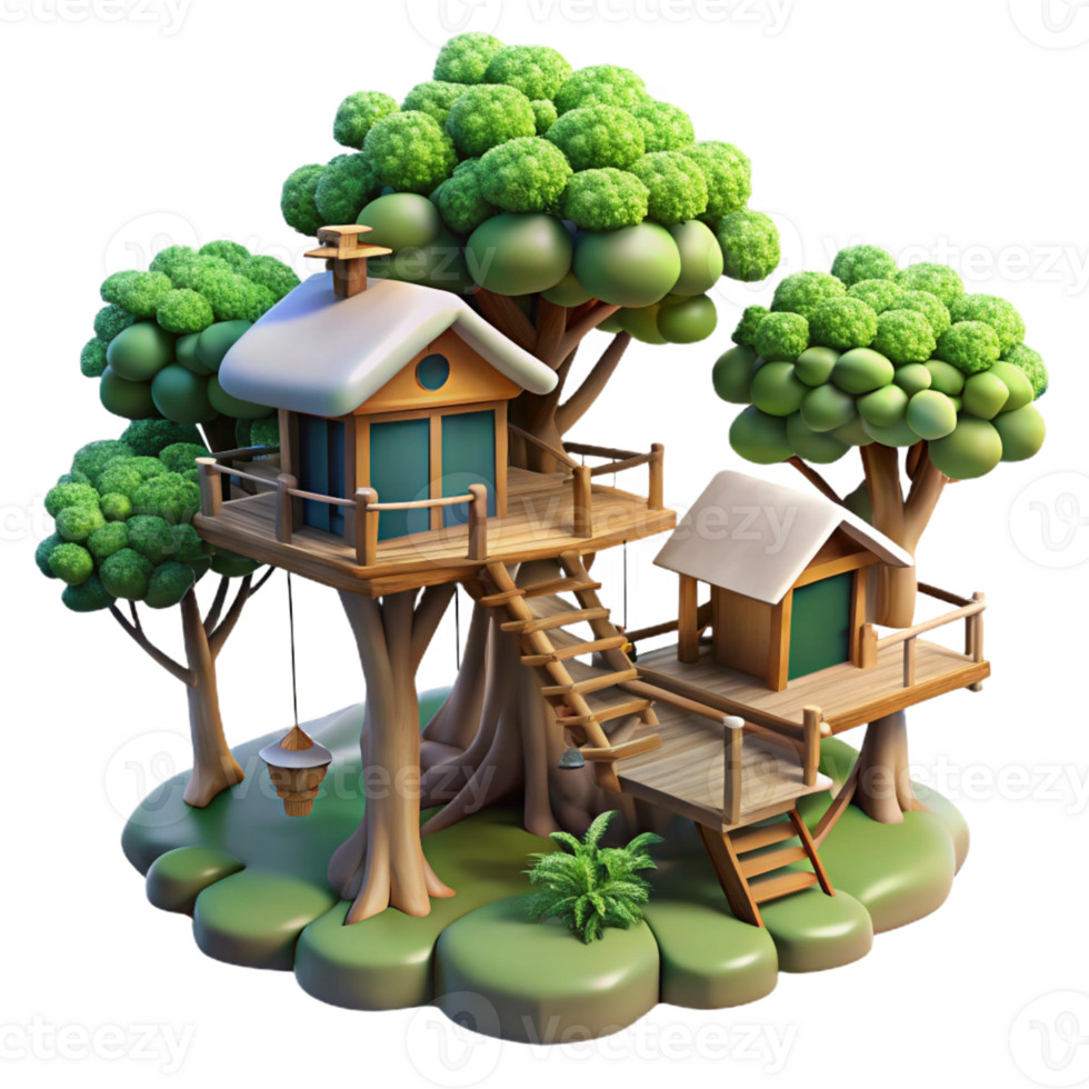 elegant minimalist Interconnected Treehouse exclusive png