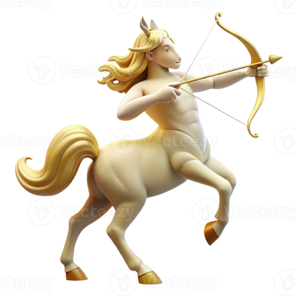 beautiful contemporary A Powerful Centaur with Intricately premium png