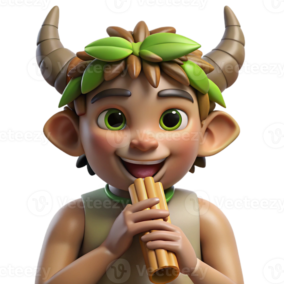 wonderful artistic A Mischievous Satyr with a Mischievous original png