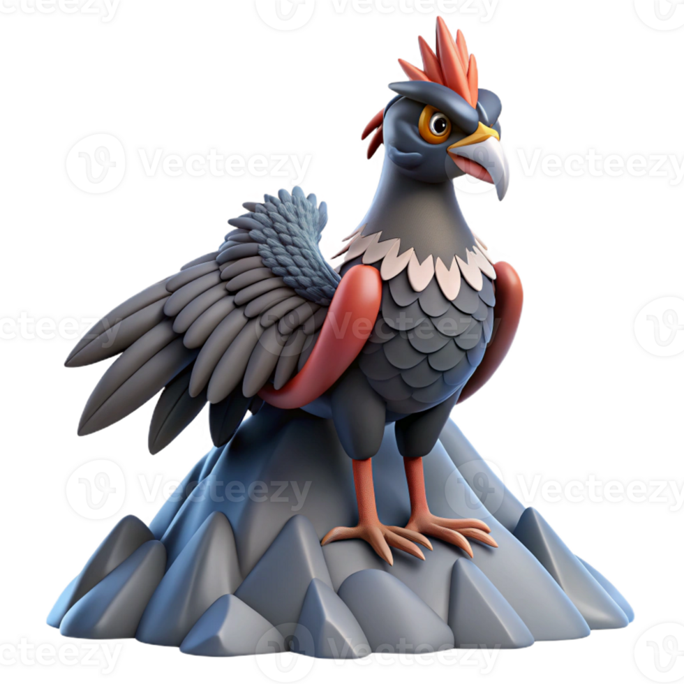 beautiful modern A Graceful Tengu with a Long Nose and genuine png