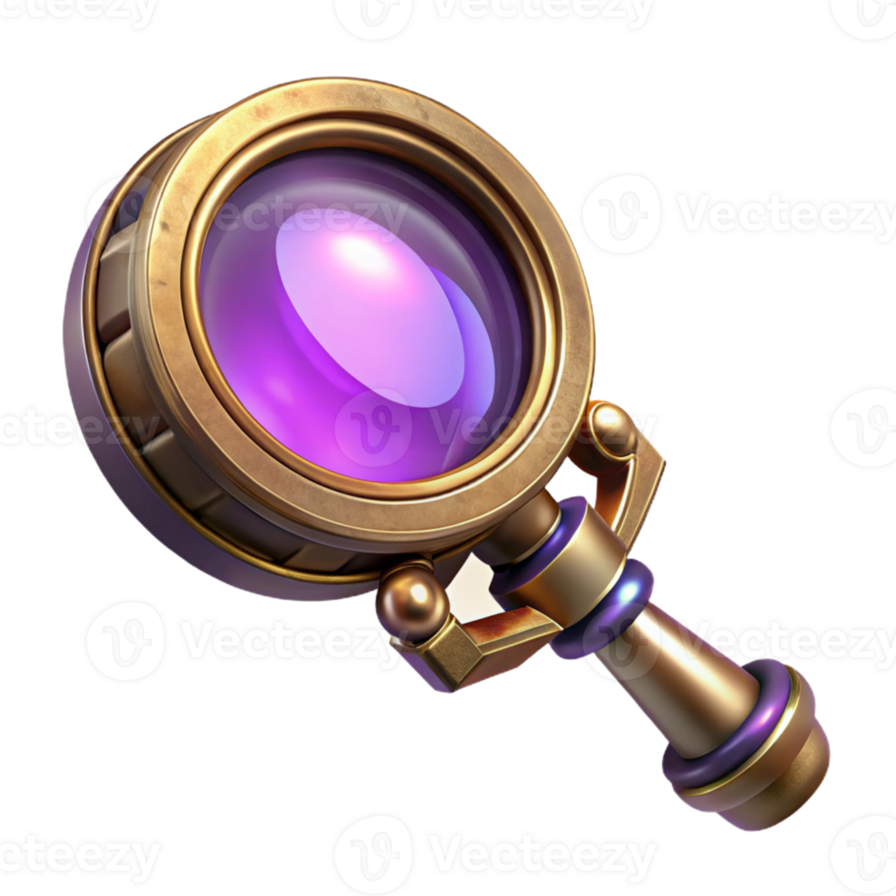 elegant artistic A Steampunk Monocle with an Intricate exclusive png