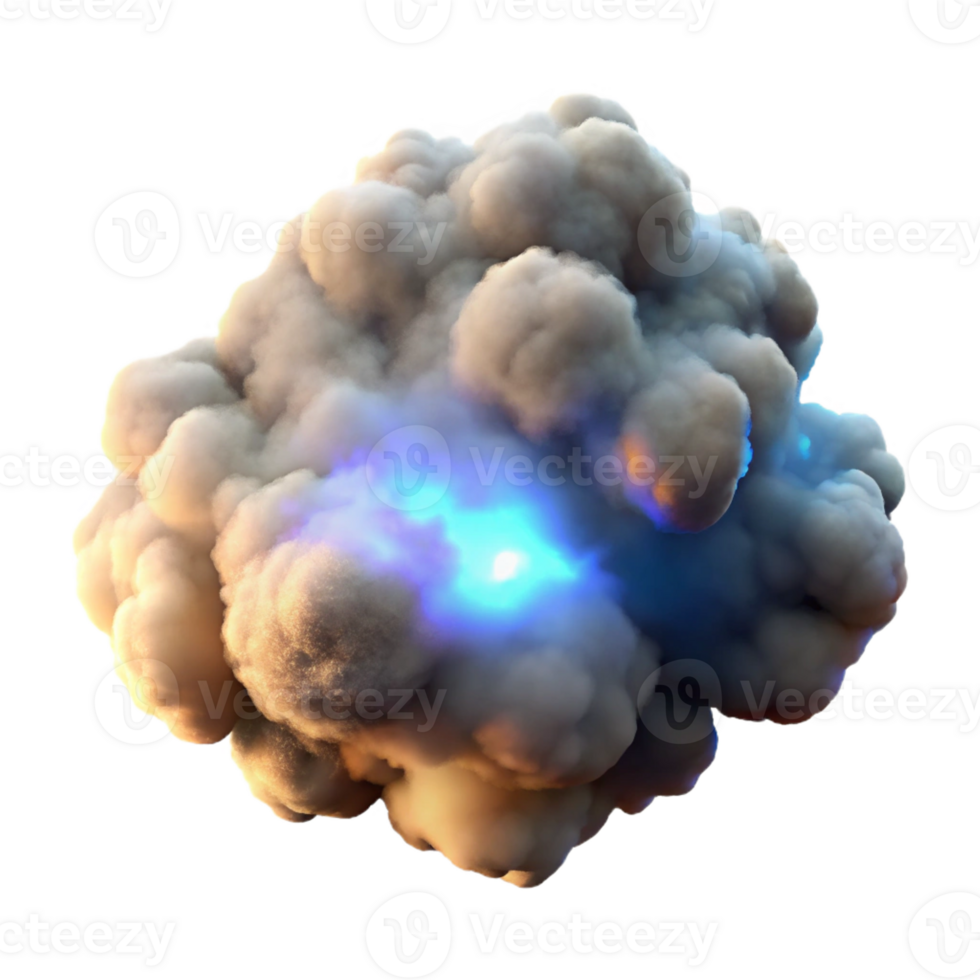 wonderful minimalist A Cloud of Swirling Smoke and Dust original png