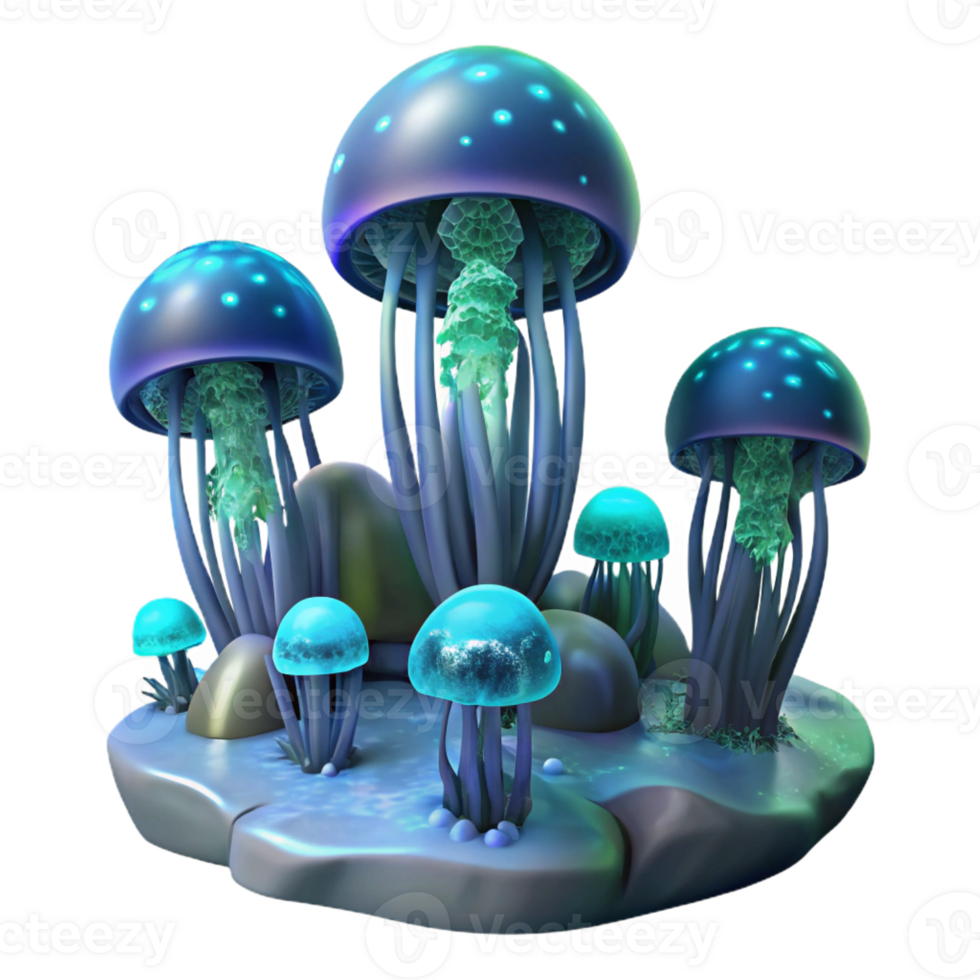 beautiful modern A School of Jellyfish Drifting in the exclusive png