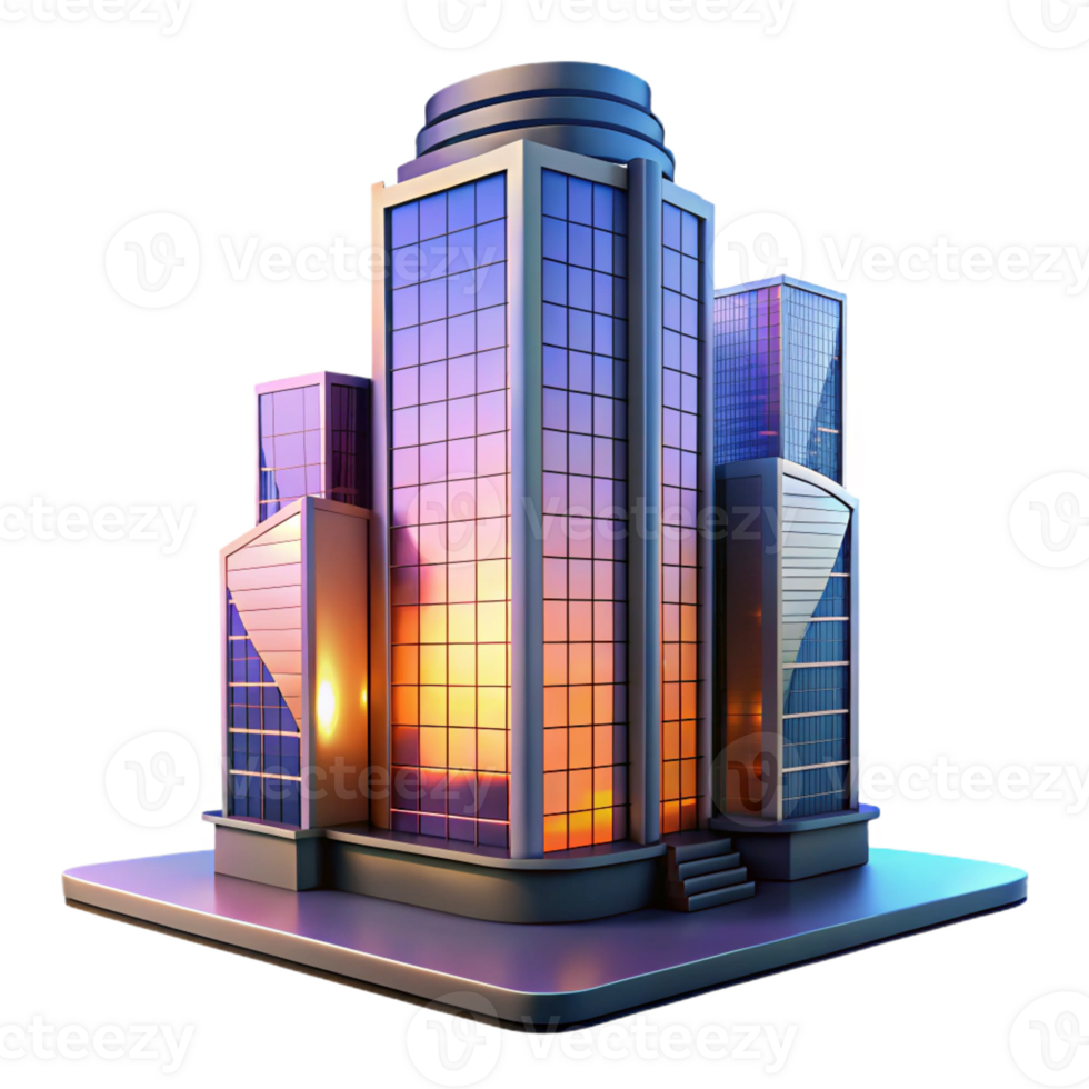 wonderful contemporary A Modern Skyscraper with a Glass Facade high resolution png
