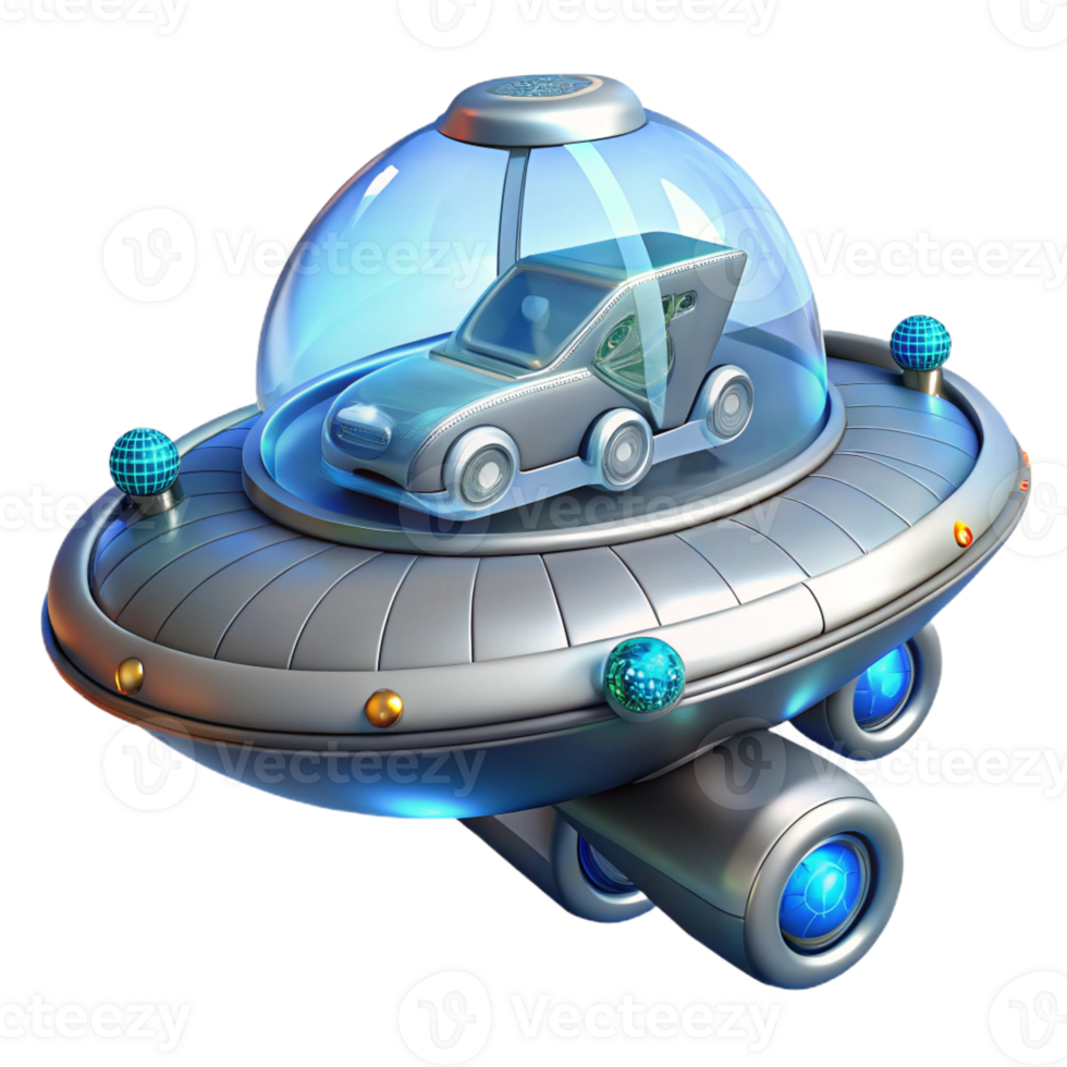 extraordinary traditional A Sleek Silver Levitating Vehicle with high quality png