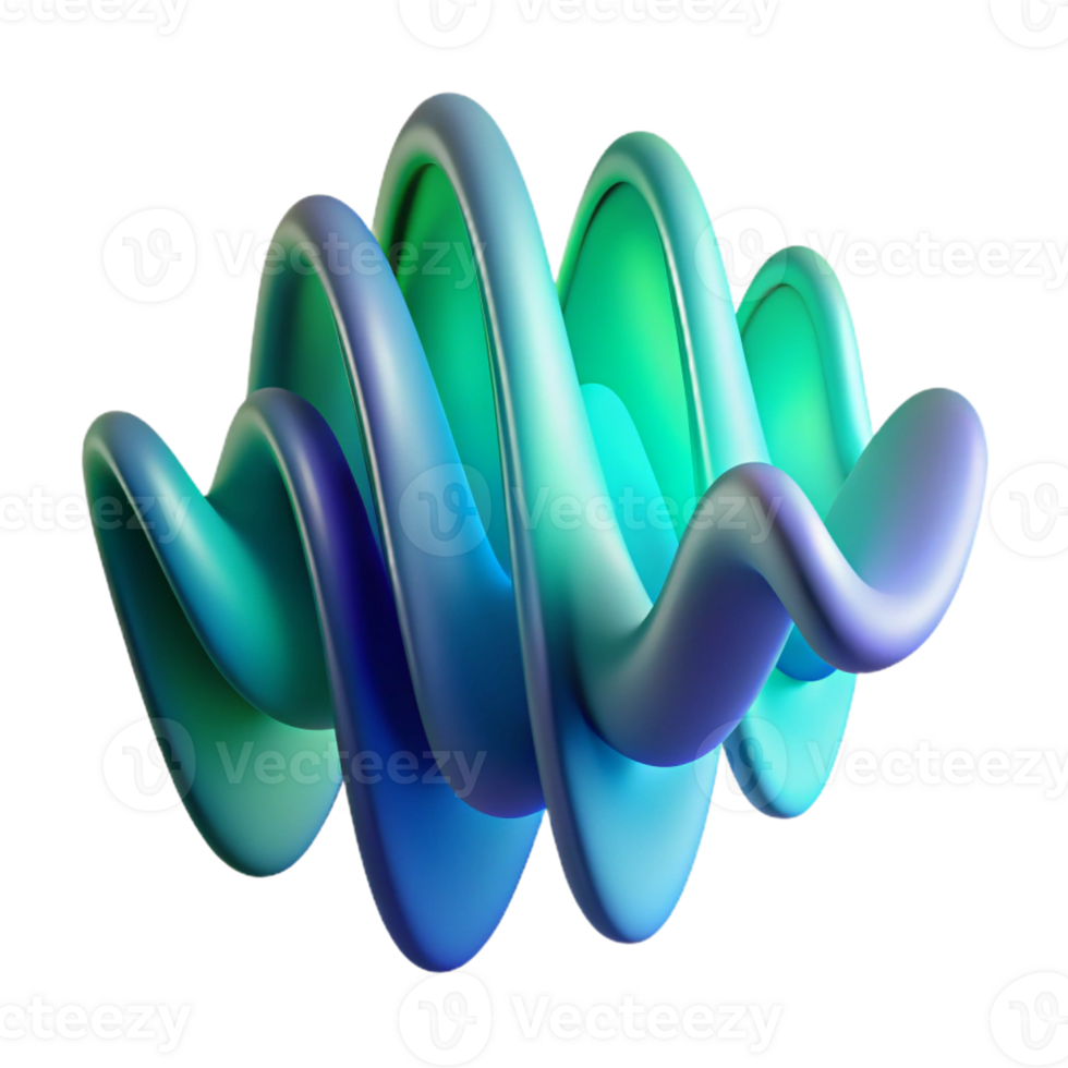 elegant creative An Abstract Representation of Sound Waves high resolution png