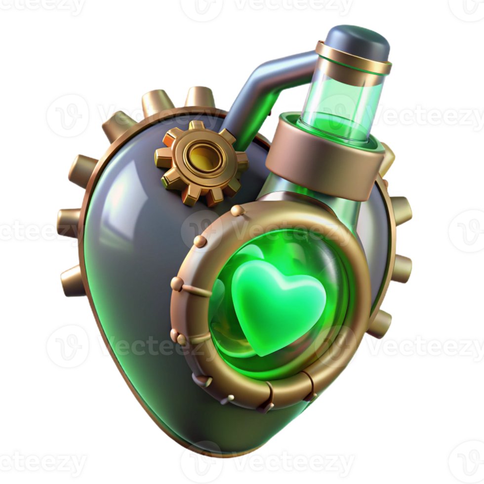 wonderful classic A Complex Clockwork Heart Pulsing with exclusive png