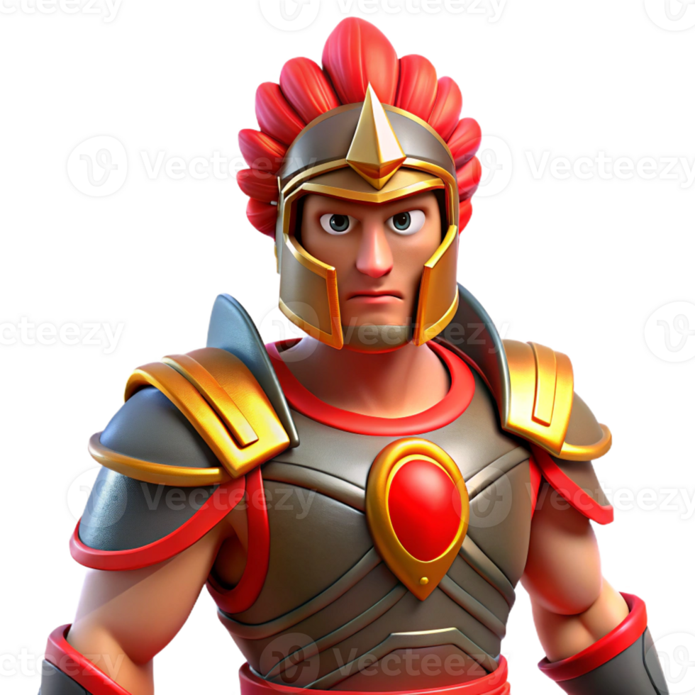 elegant rustic A Fierce Ares Wearing Battle Armor genuine png