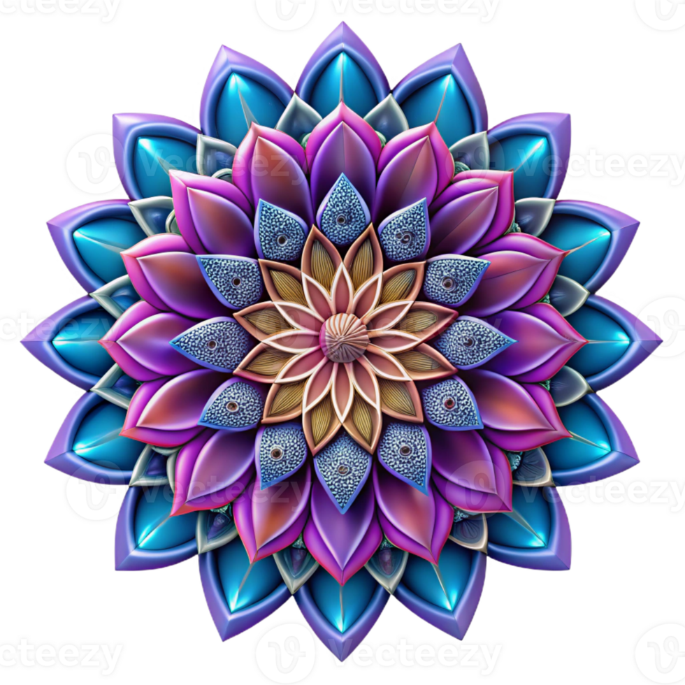 magnificent vintage An Intricate Mandala Inspired Pattern high quality png