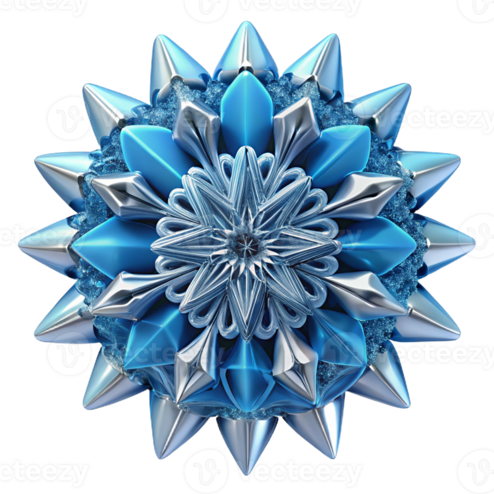 vibrant minimalist A Complex Fractal Pattern Resembling a premium png