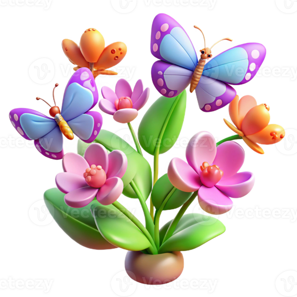 dramatic minimalist A Group of Butterflies Fluttering Around high quality png