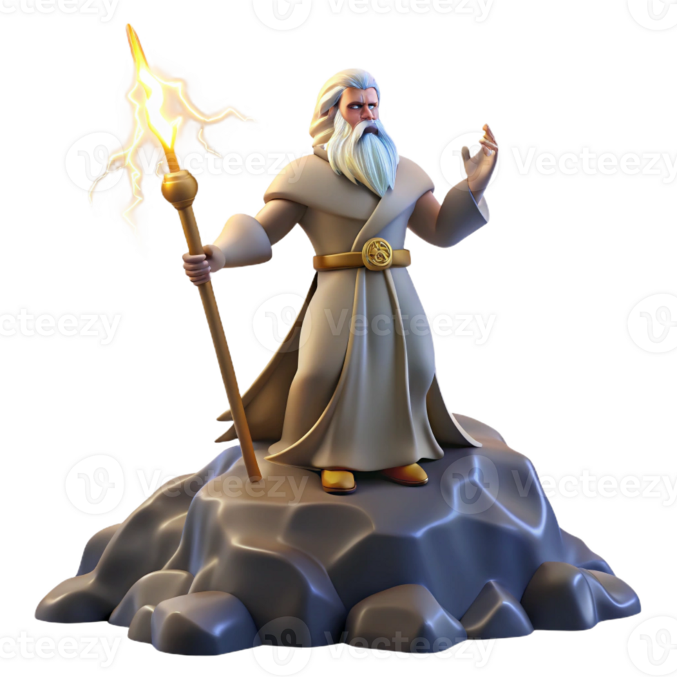 stunning minimalist A Powerful Slavic Deity Perun Wielding exclusive png