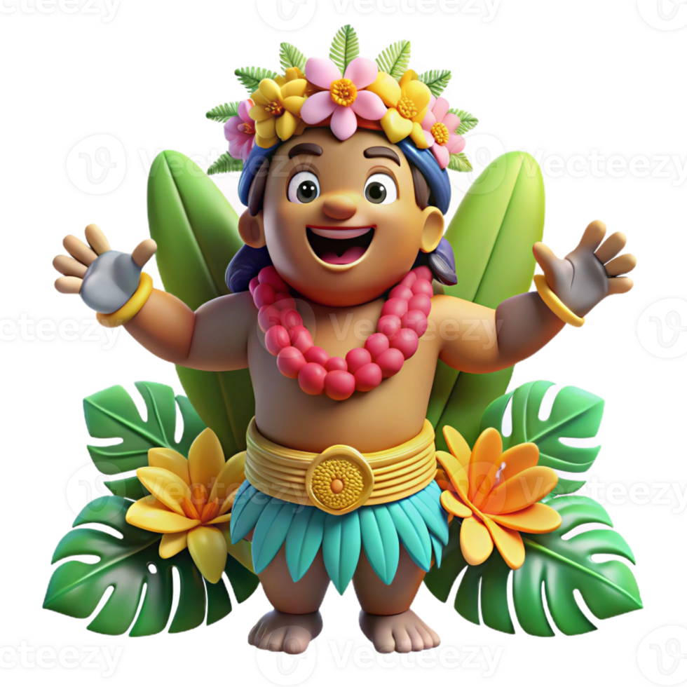 stunning creative A Playful Polynesian Trickster God Maui professional png