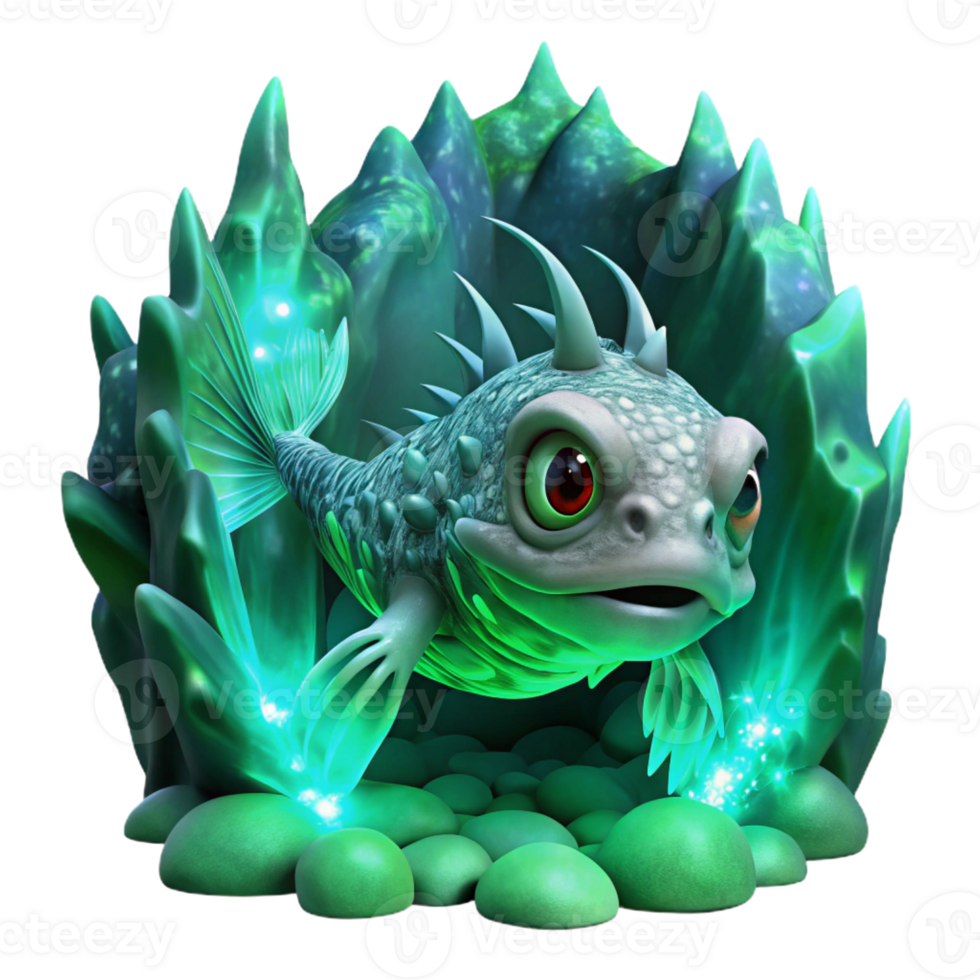 dramatic abstract A Genetically Modified Creature with original png