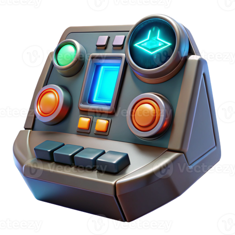 beautiful minimalist A Close Up of a Futuristic Control Panel premium png