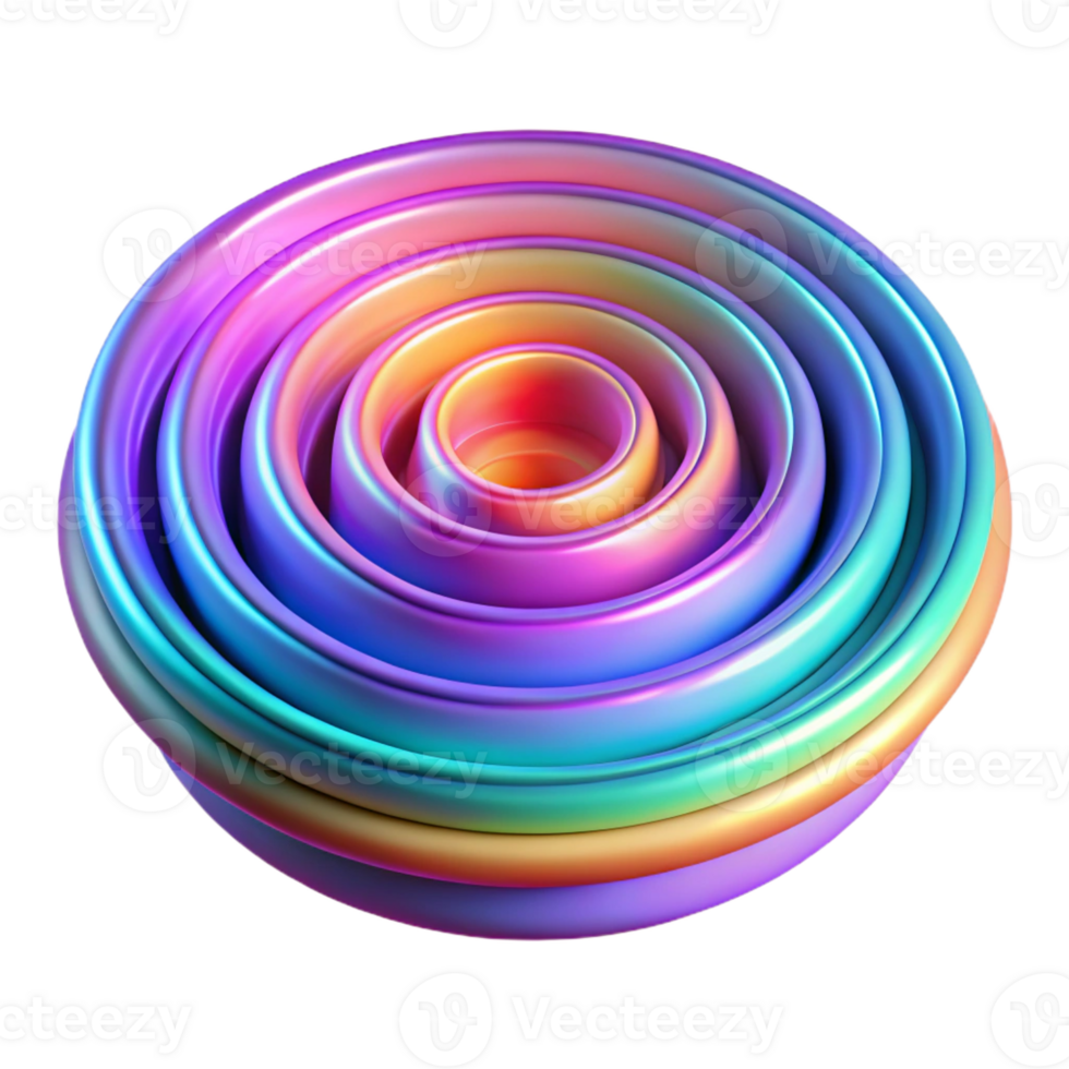 impressive modern A Series of Concentric Rings Radiating genuine png
