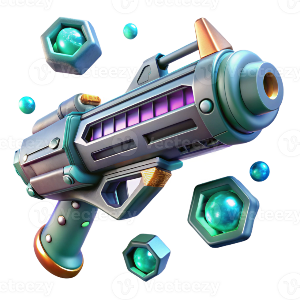 extraordinary abstract A Futuristic Weapon with Pulsating Energy professional png