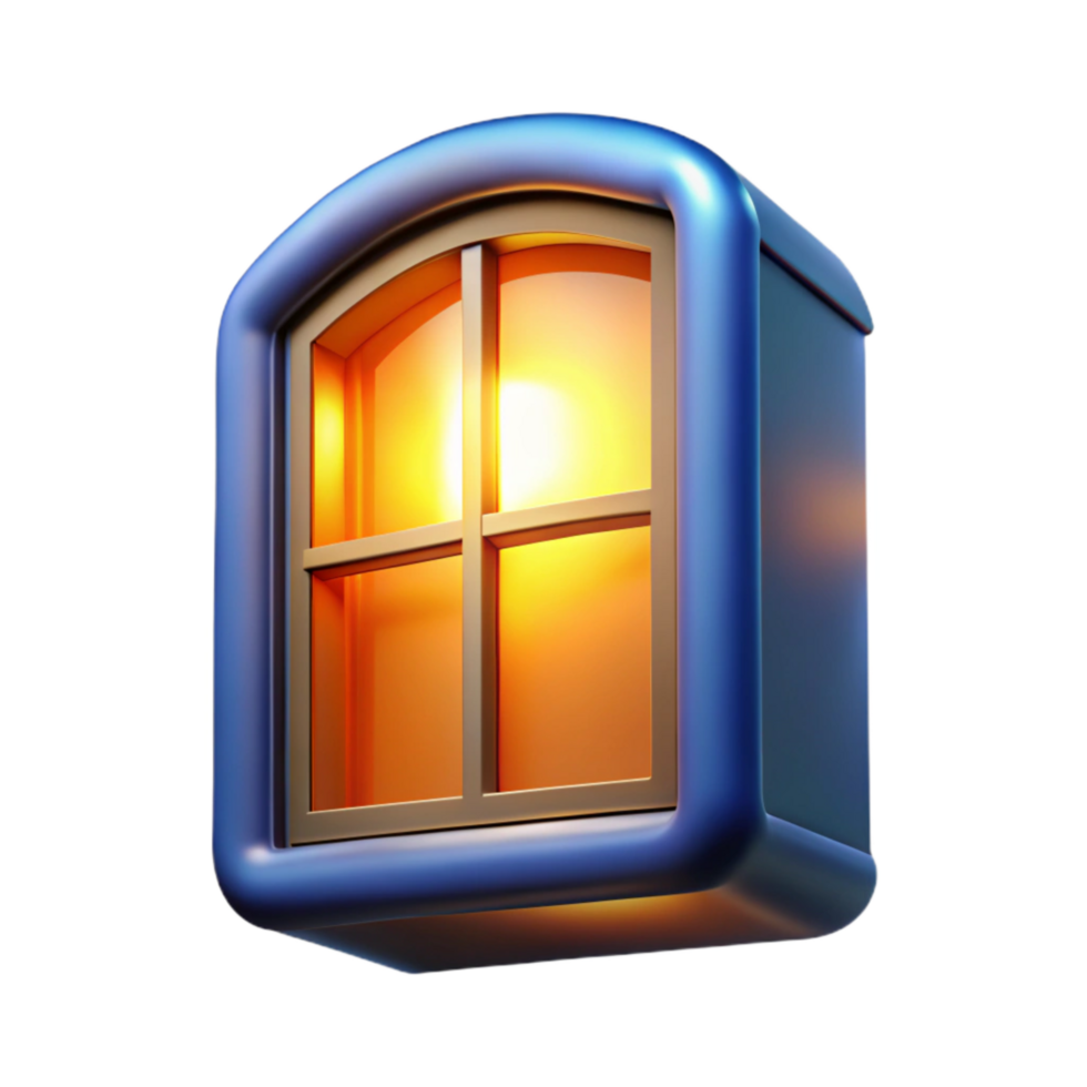 magnificent contemporary Bright Window Light Isolated Element professional png