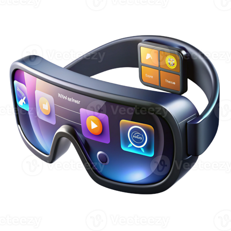 wonderful artistic A Pair of Augmented Reality Glasses premium png