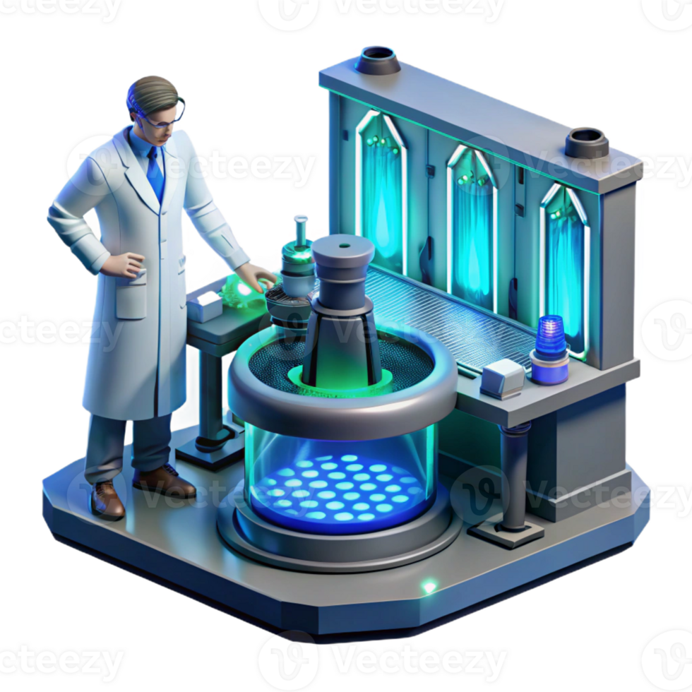 vibrant rustic A Futuristic Laboratory Filled with exclusive png