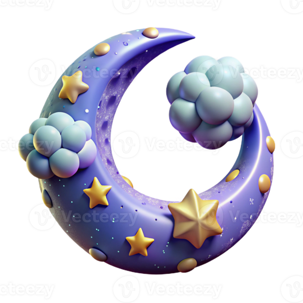 vibrant minimalist Celestial Band Isolated with Dynamic Poses detailed png