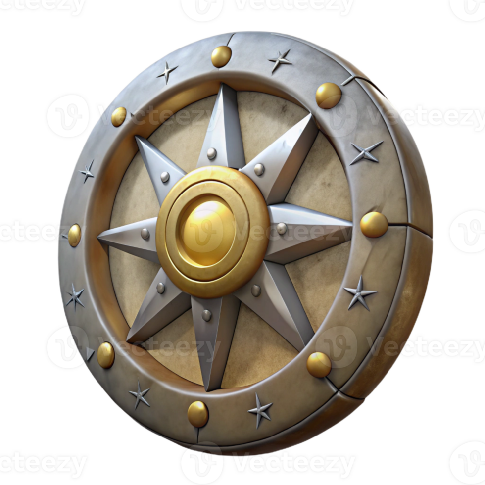 wonderful rustic Celestial Cartwheel Isolated with Soft Lighting genuine png