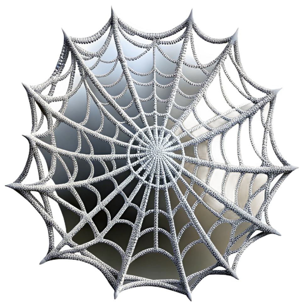 extraordinary abstract A Delicate Spiderweb Covered in Dew Early high resolution png