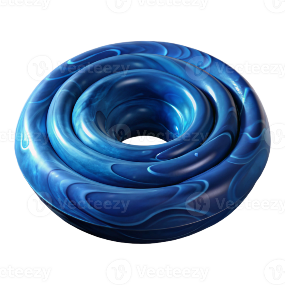 vibrant classic Dark Blue Ocean Whirlpool Cutout Transparent Background exclusive png