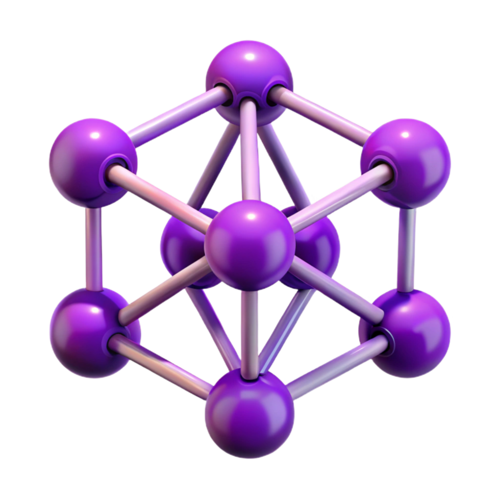 impressive classic Decentralized Network Nodes Purple Cutout authentic png