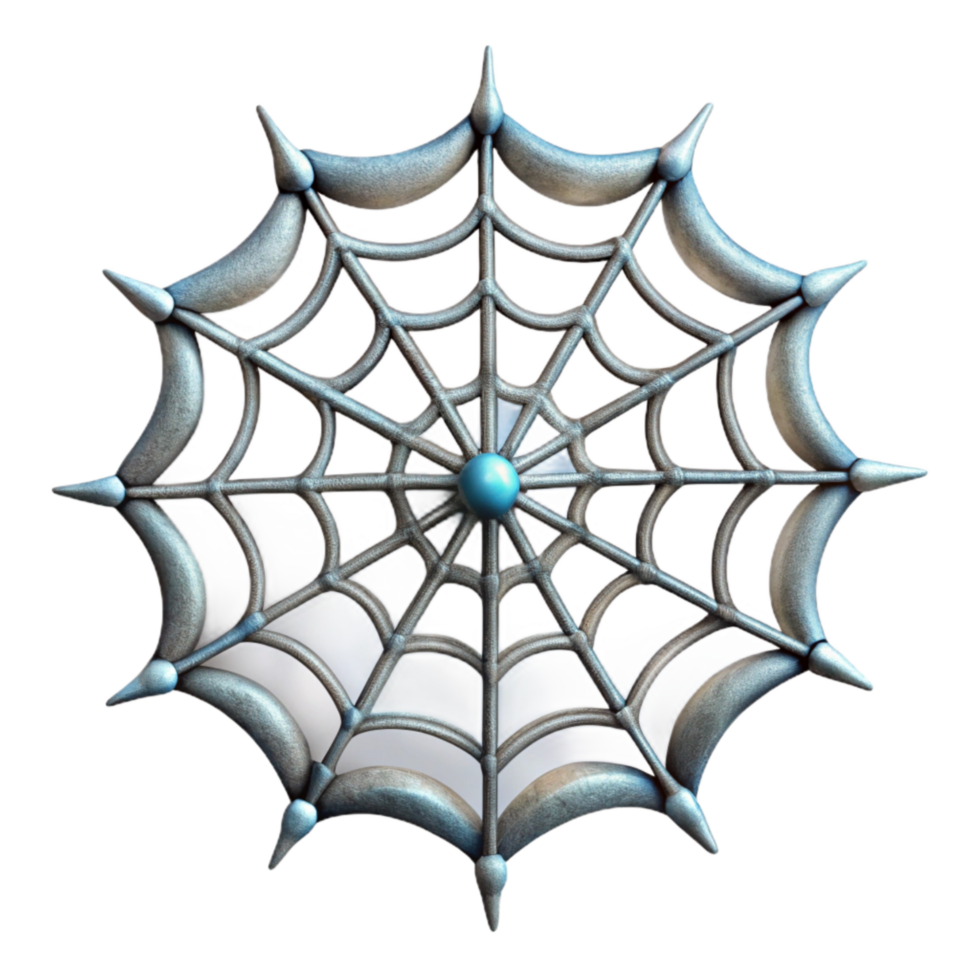 stunning rustic Delicate Spider Web Isolated with Dewdrop Detail exclusive png