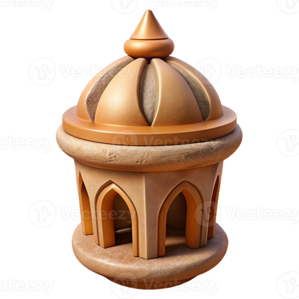 impressive artistic Desert Spire Cutout Isolated Element png