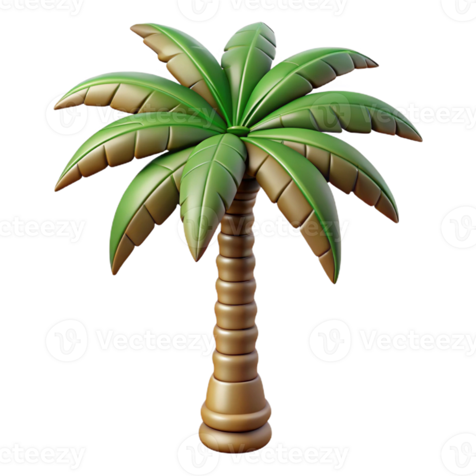 impressive abstract Detailed Palm Tree Silhouette Cutout Isolated detailed png