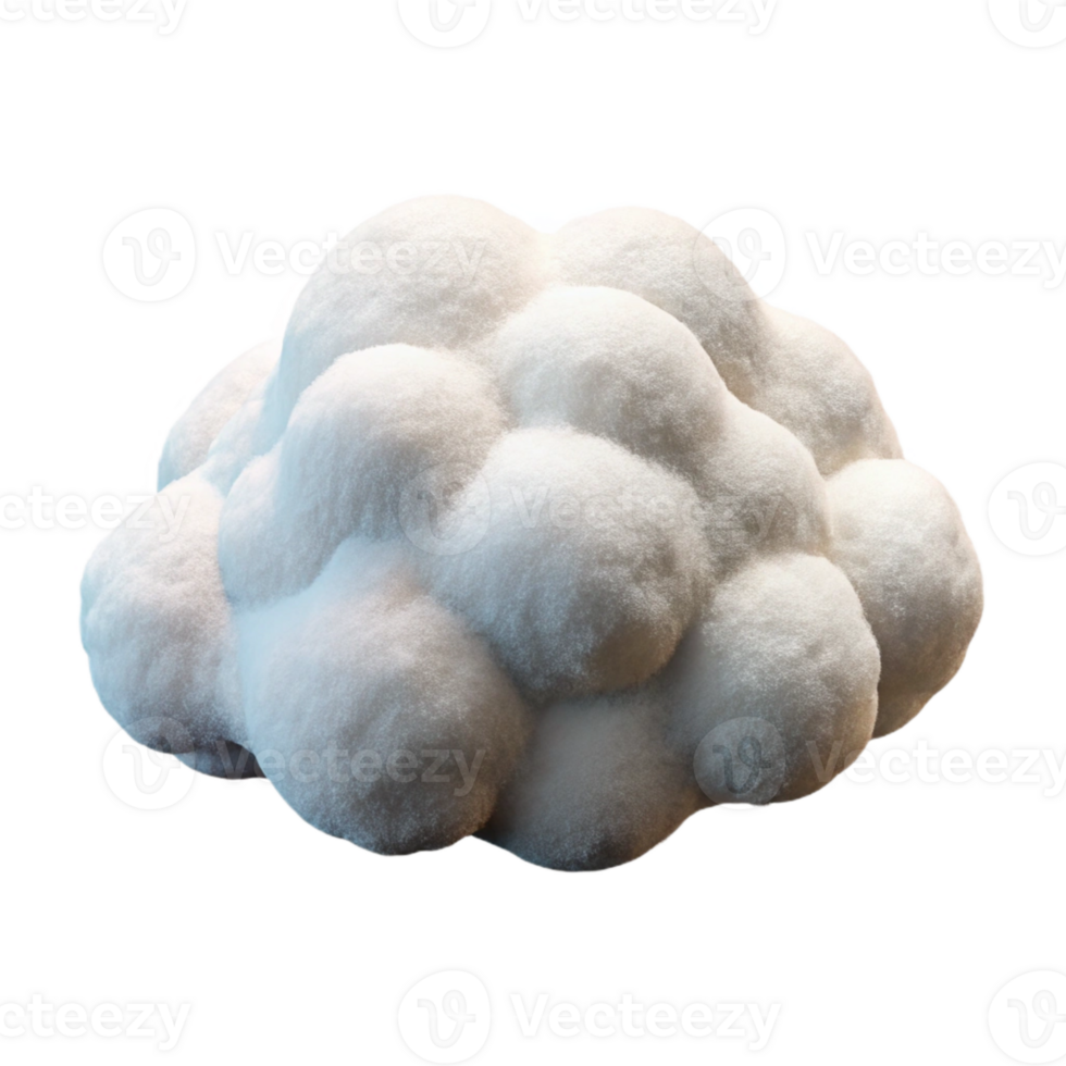 vibrant modern Detailed Nimbus Cloud Cutout with High Resolution high resolution png