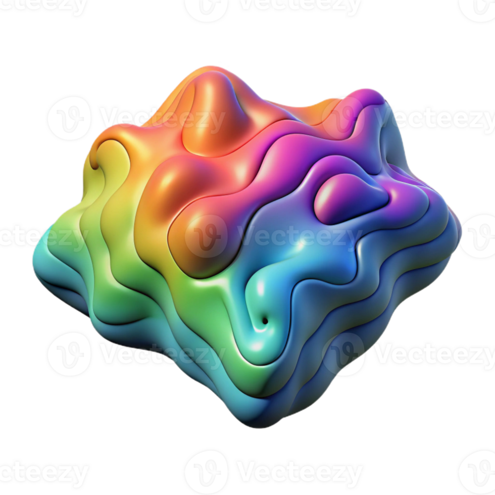 wonderful classic Detailed Spectral Topography Map Isolated detailed png