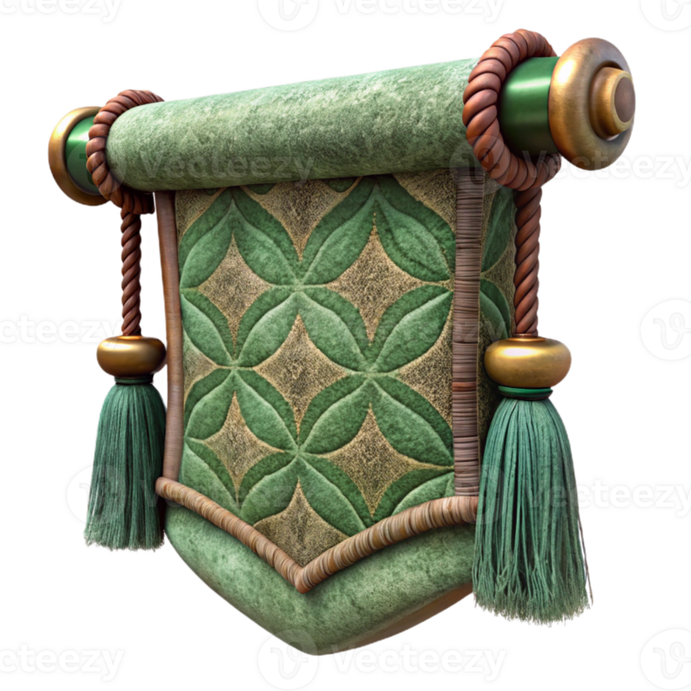 vibrant rustic Detailed Terraverde Tapestry Texture Cutout on White exclusive png