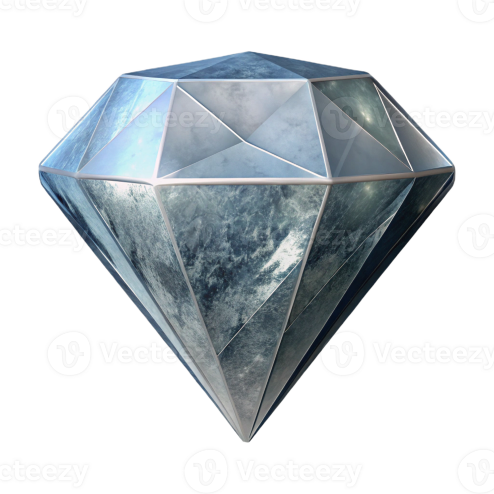stunning modern Diamond Glare Cutout Transparent Background png