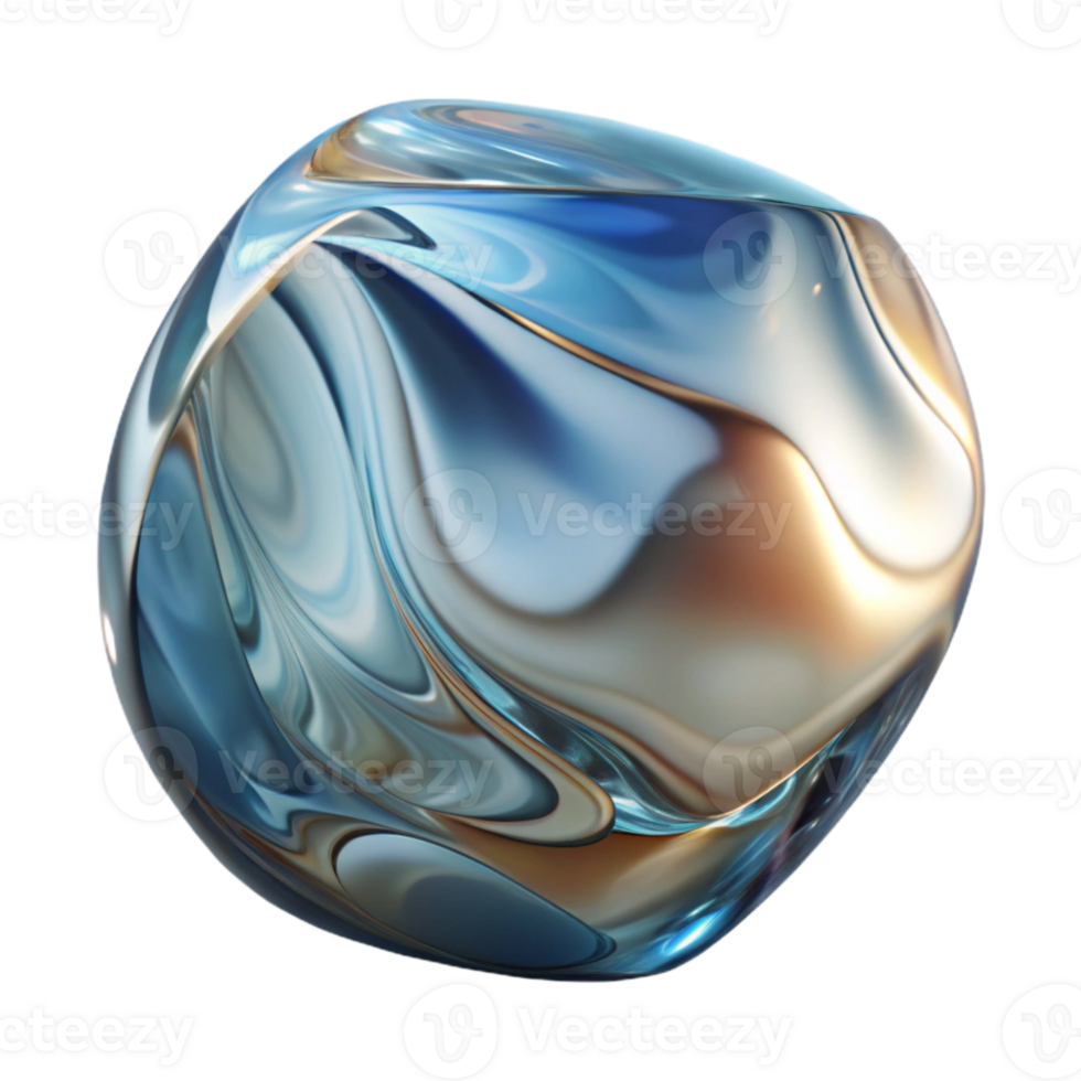extraordinary creative Distorted Glass Reflection Cutout Isolated Element original png