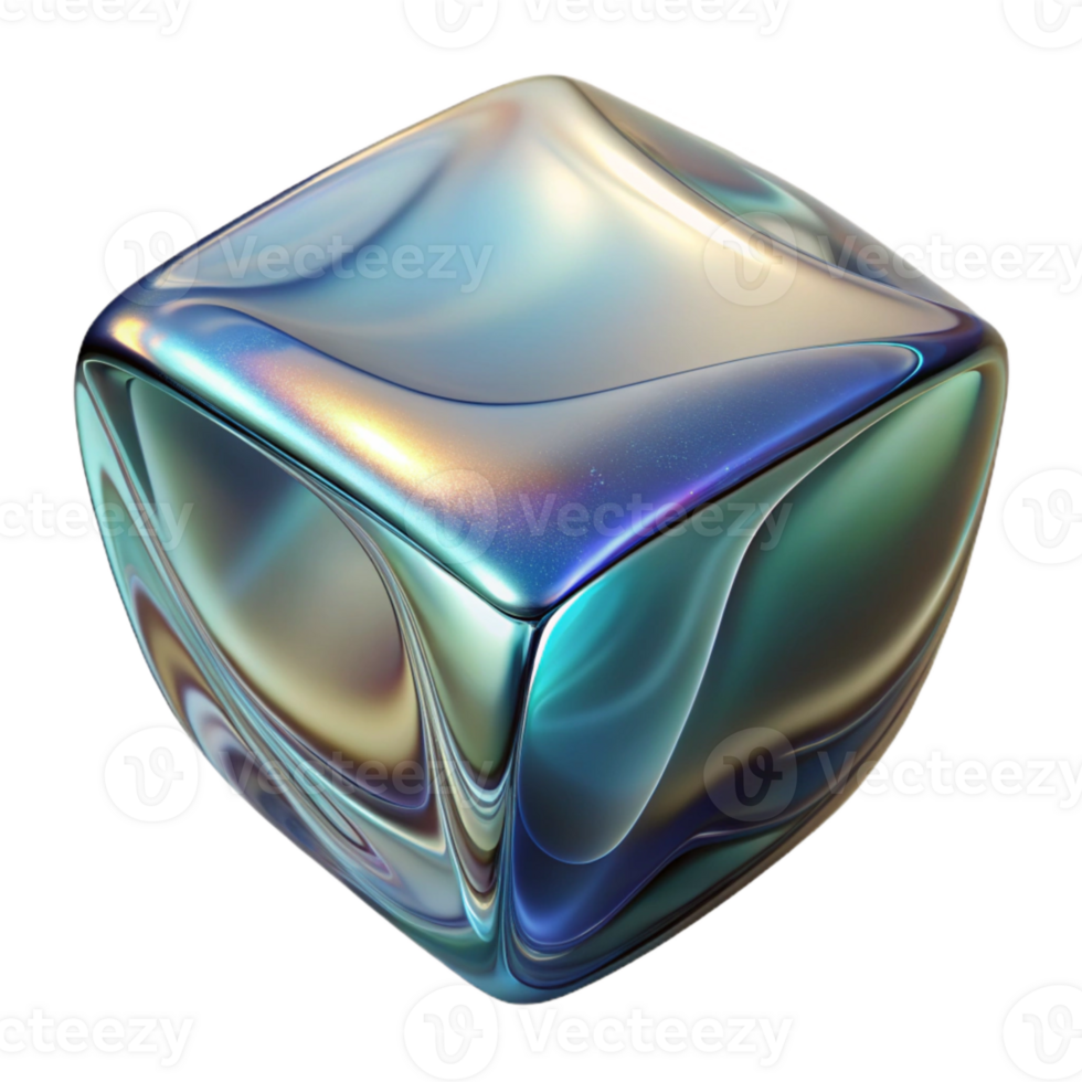 vibrant rustic Distorted Glass Reflection Realistic Render Transparent professional png