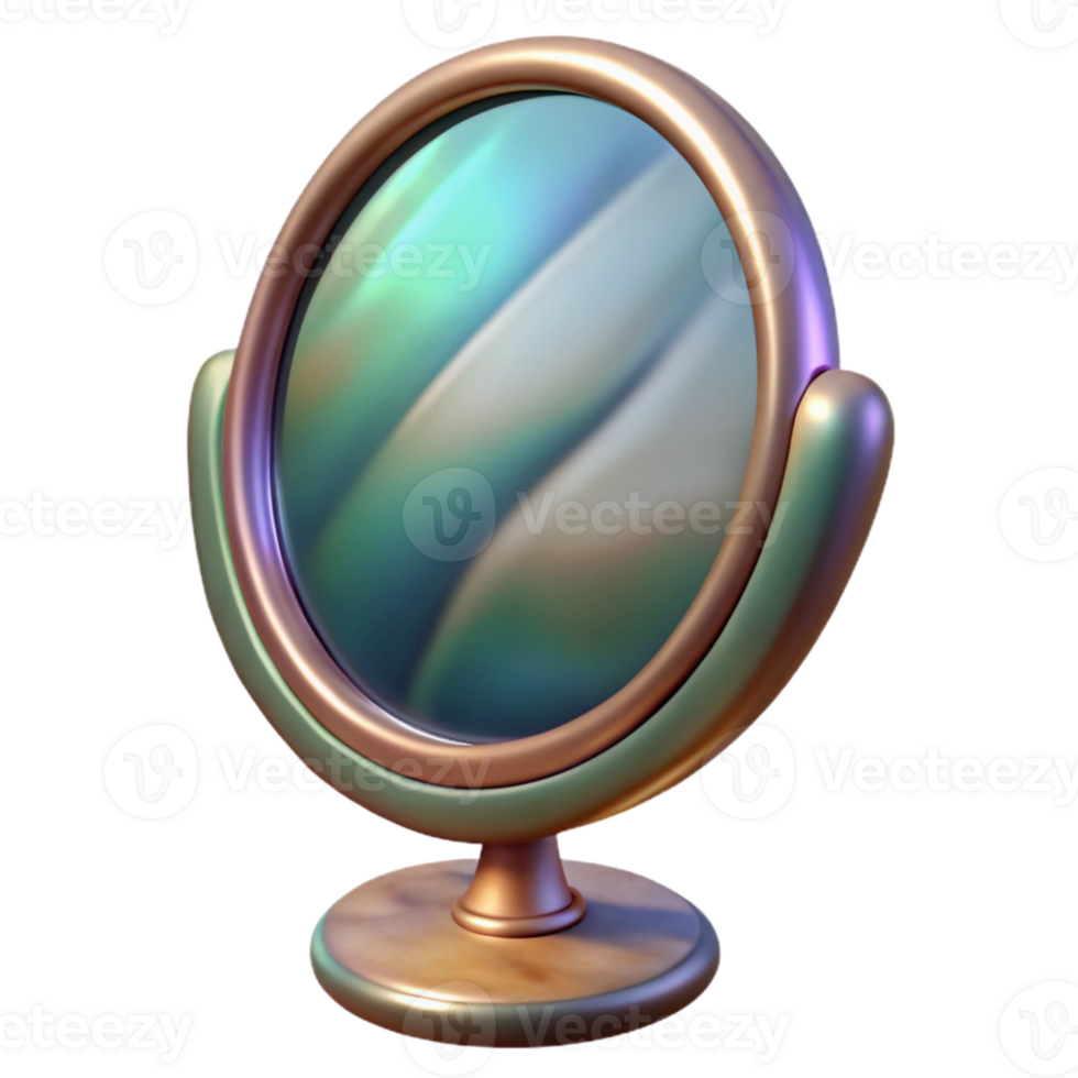 impressive minimalist Distorted Mirror Reflection Isolated genuine png