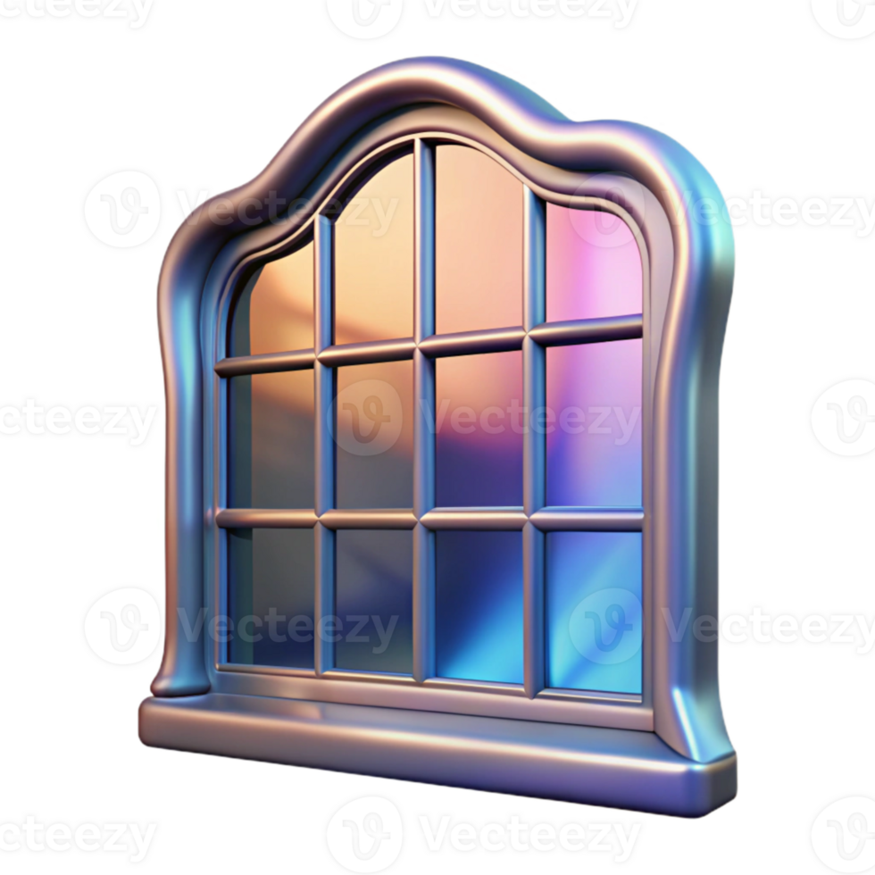 impressive rustic Distorted Window Reflection Cutout Transparent png